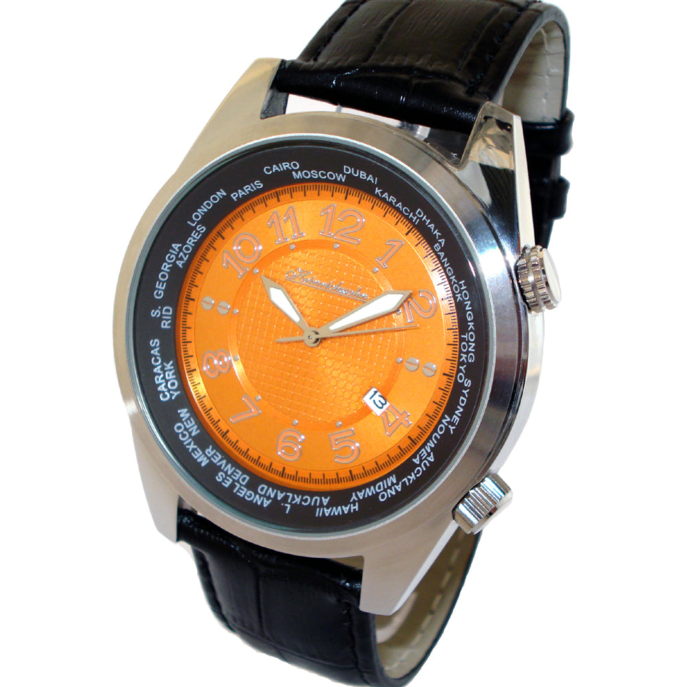 HEINRICHSSOHN Danzig Orange HS1003O Herrenuhr