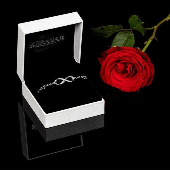 SERASAR - Infinity-Armband aus Silber 925
